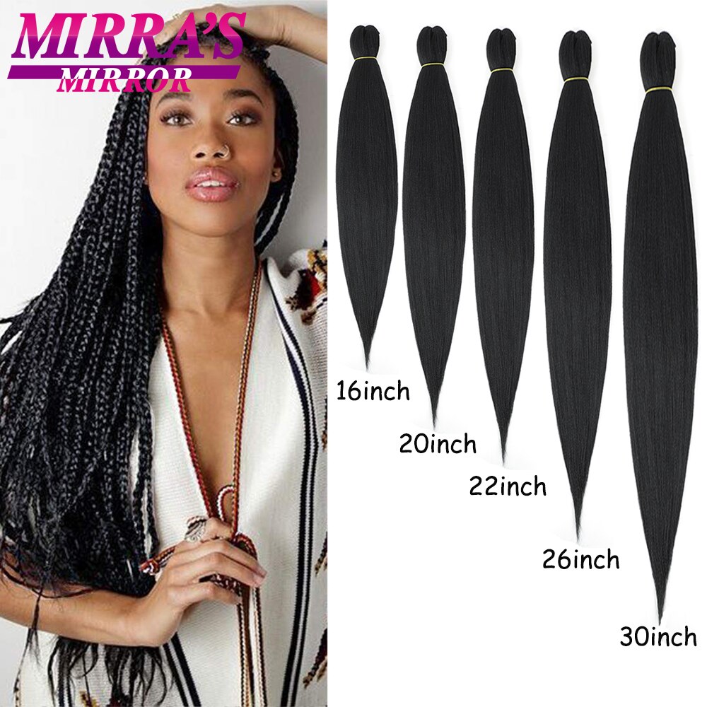 Mirra ſ Easy Jumbo Braids  ͽټ 16 20 22 26 30 Afro Women Yaki Texture  ռ 극̵ 
